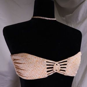 Frankies Bikini Bandeau Bikini Top Small